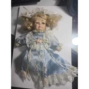 Wimbledon Collection Bisque 9" Porcelain Doll